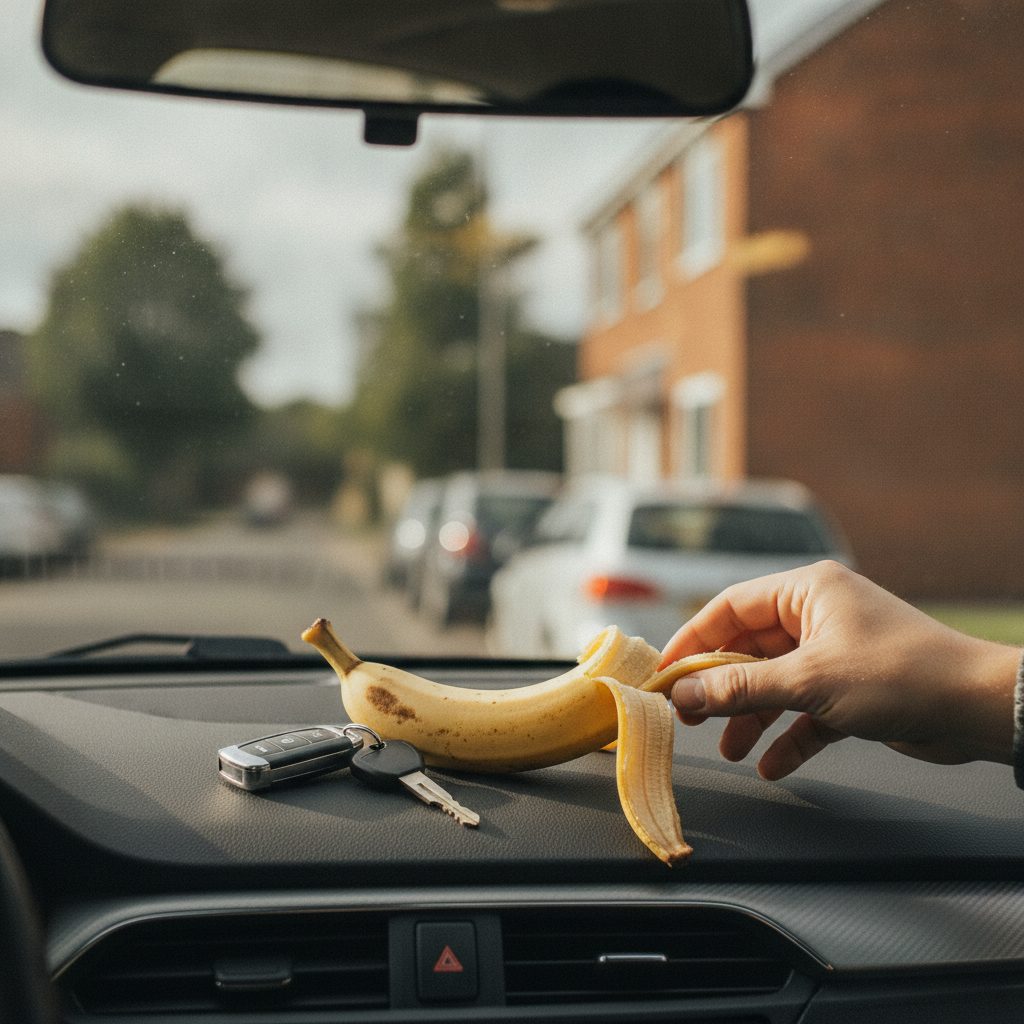 Should you eat a banana before your driving test?